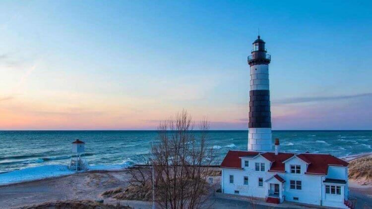 Big Sable Light after sunset