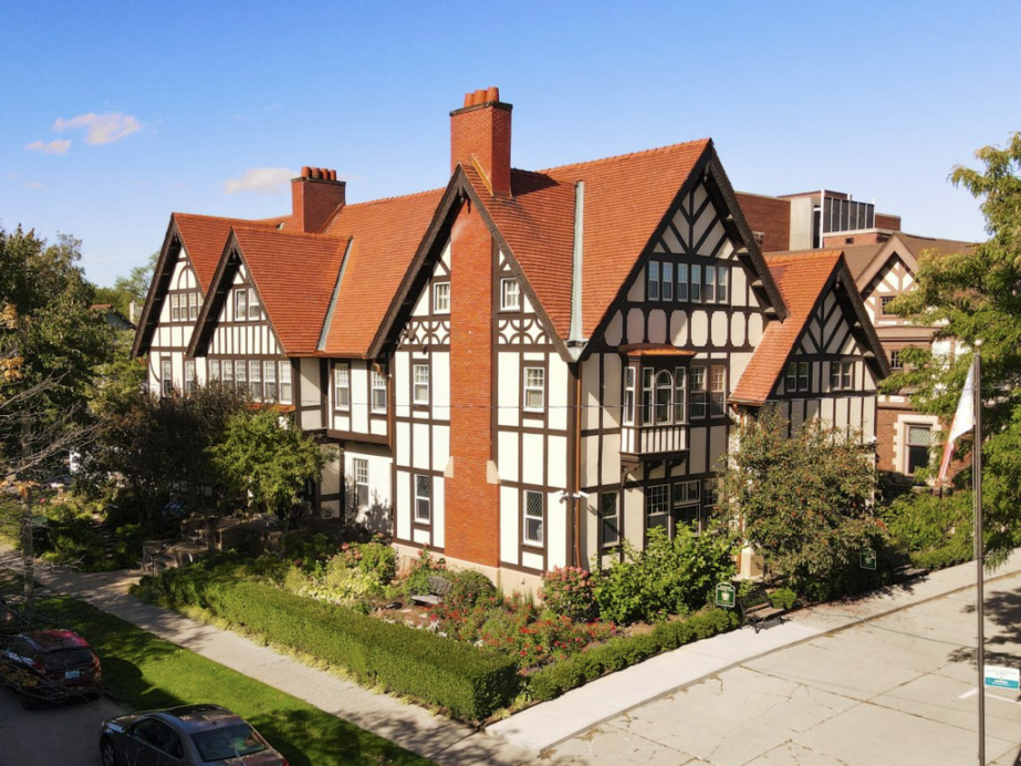 Frederick K Stearns House in Detroit Michigan. Shot taken on a sunny day.