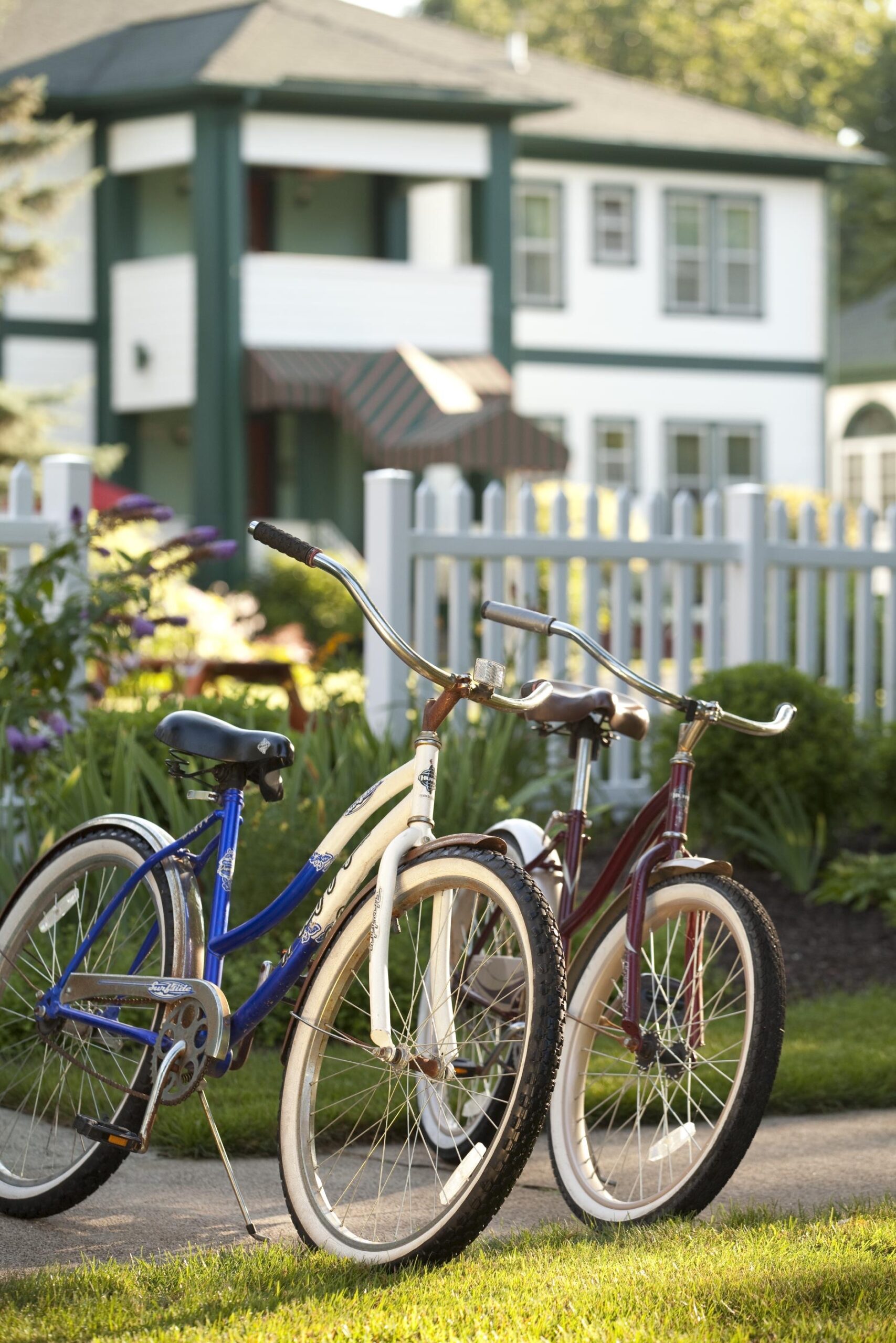 Bikes in front of Victoria Resort