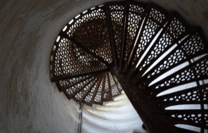 Stairs at the Fort Gratiot Lighthouse