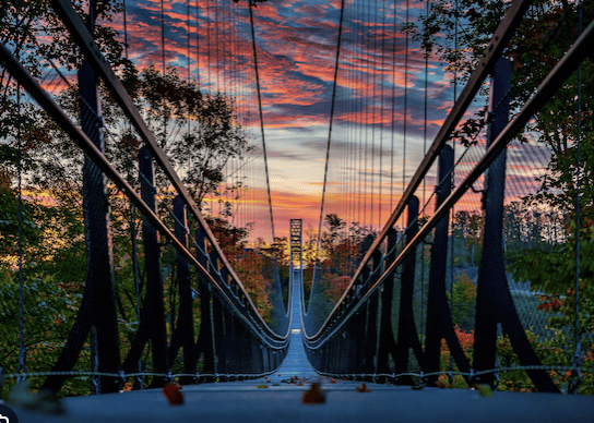 Pedestrian Sky Bridge