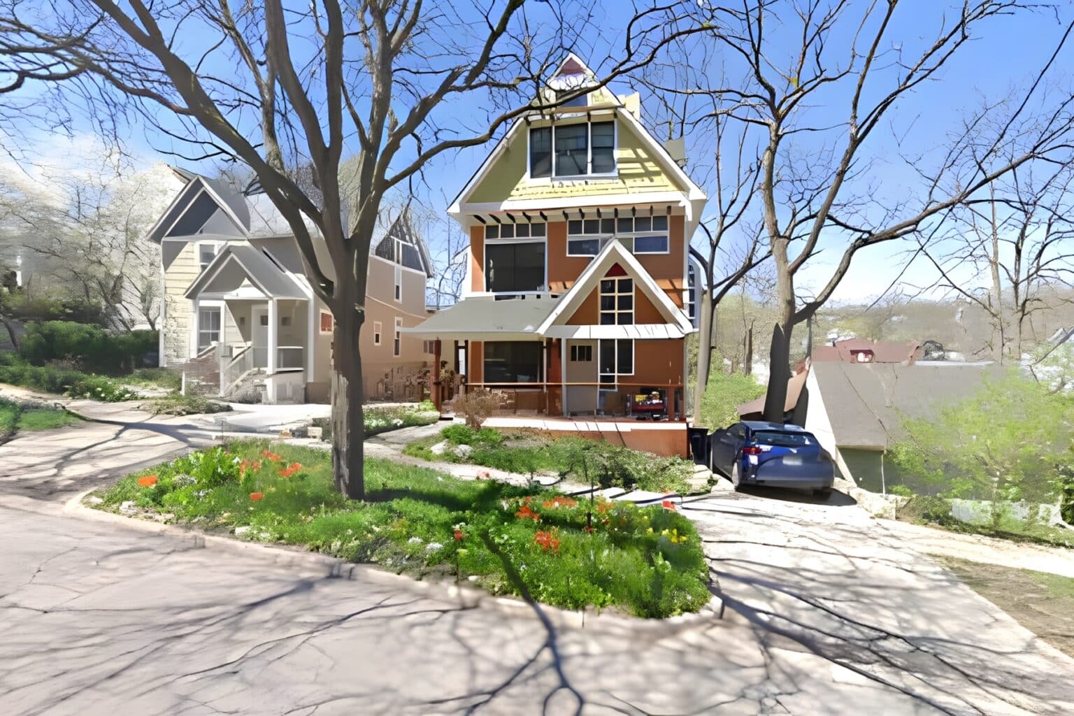 Baxter House Ann Arbor Michigan- Front- HDR