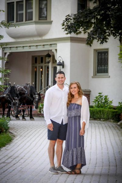 Virginia and Mason Novess owners of Villa on Verona innkeeper