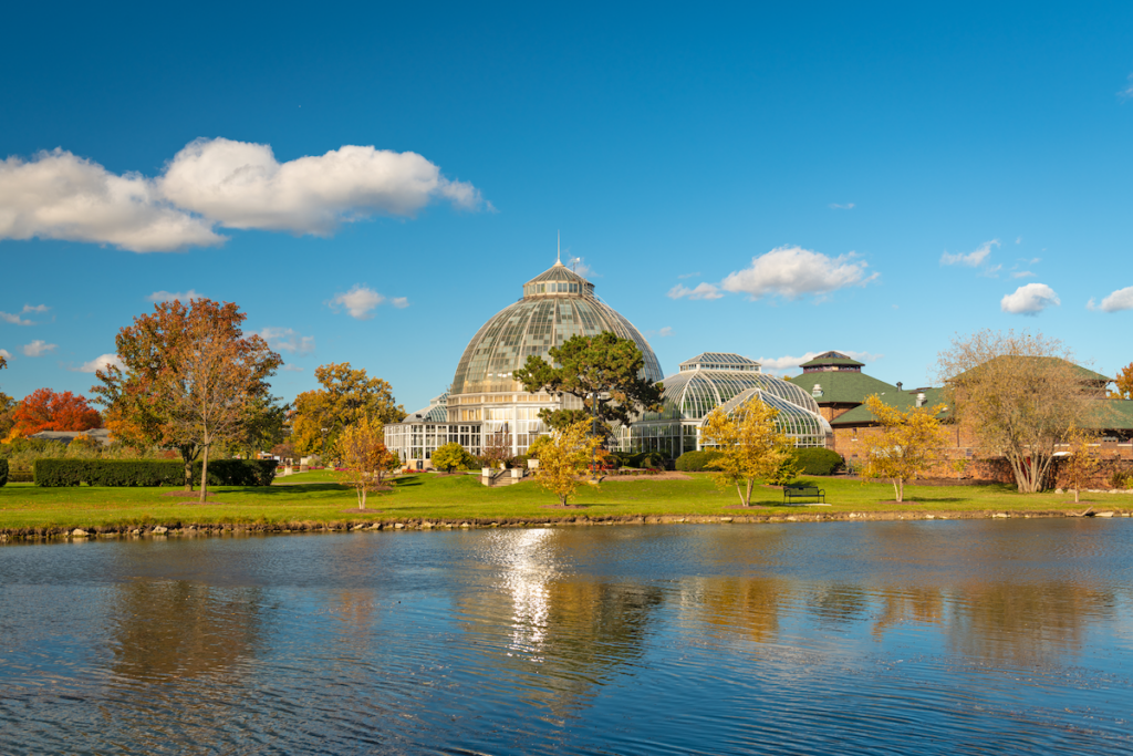 Belle Isle in Detroit in the fall